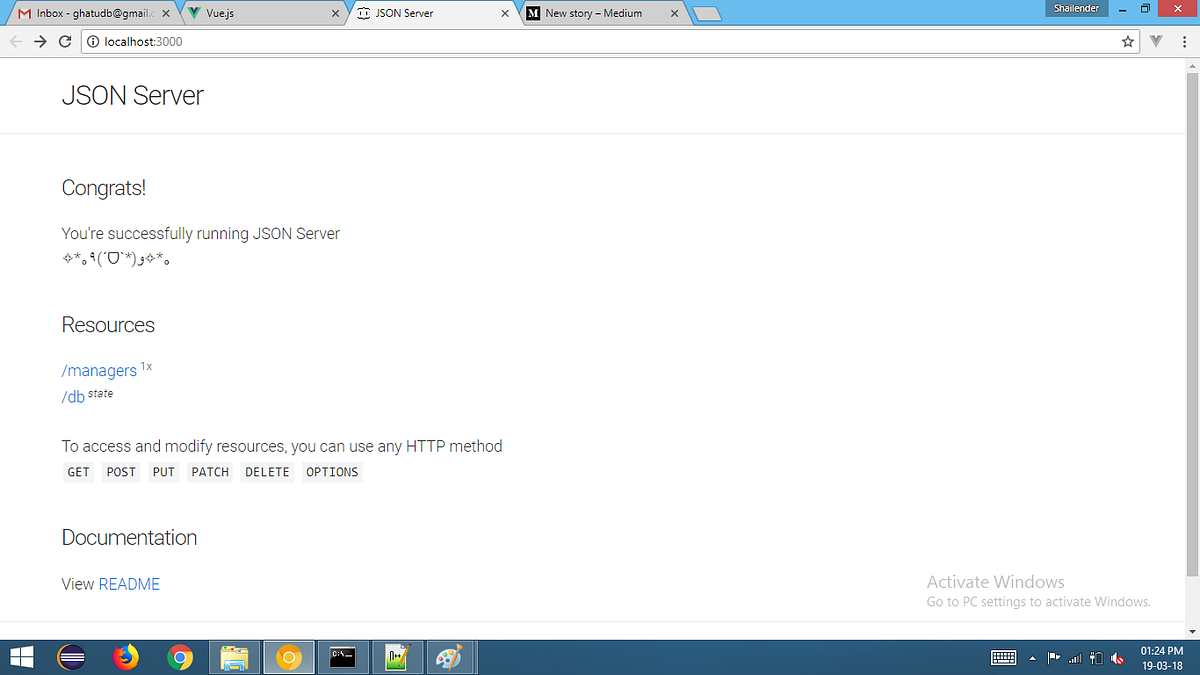Instant Node Server. JSON Server. Some time developers needs instant ...