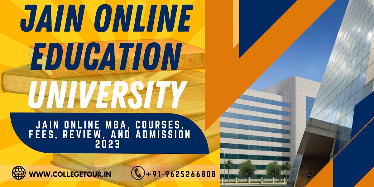 Jain University Online MBA Chandanmaantech Medium