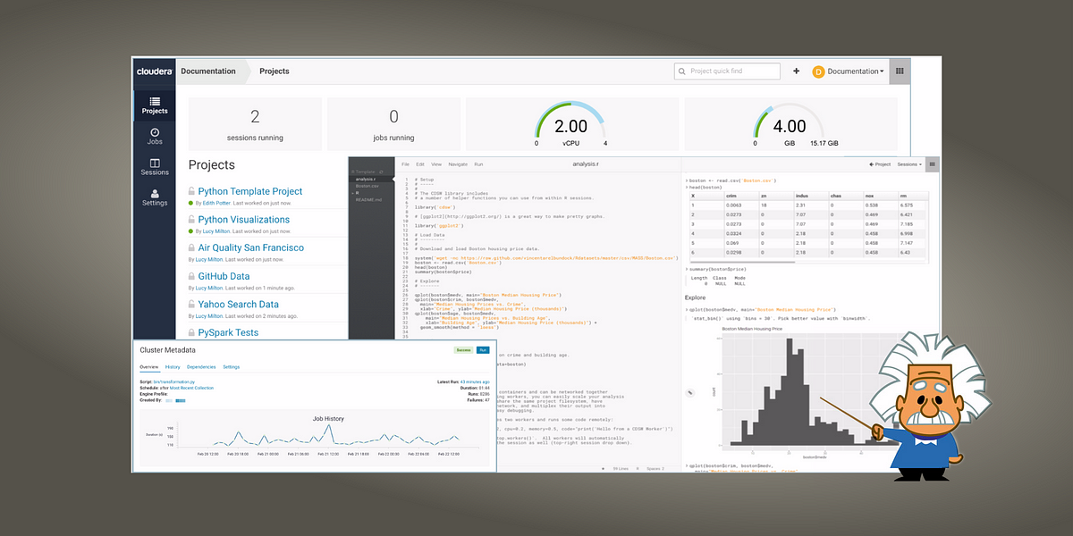 Introduction to Cloudera Data Science Workbench | by Adaltas | Adaltas ...