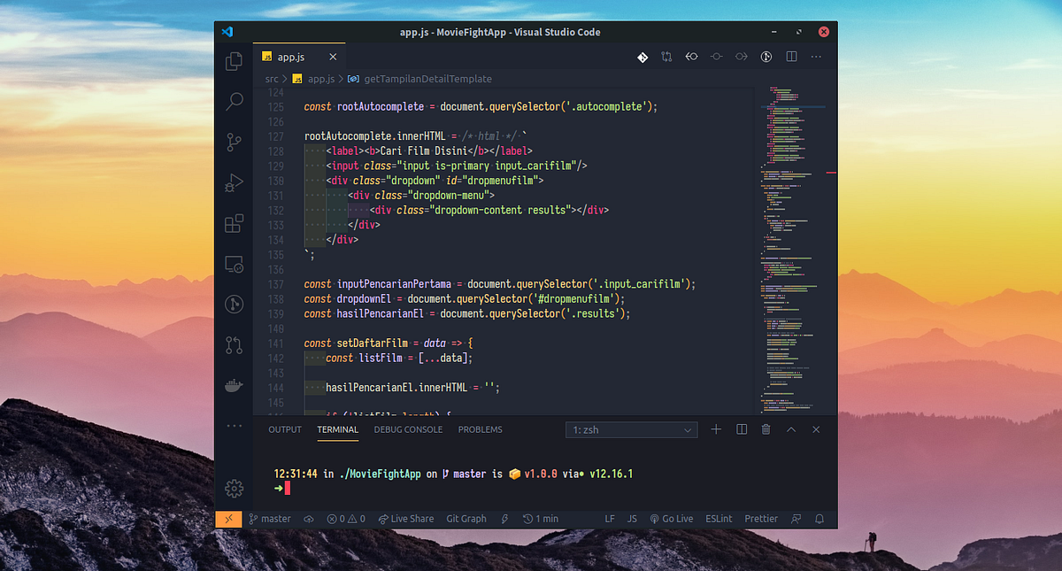 Ekstensi Visual Studio Code untuk JavaScript Web App Development | by ...