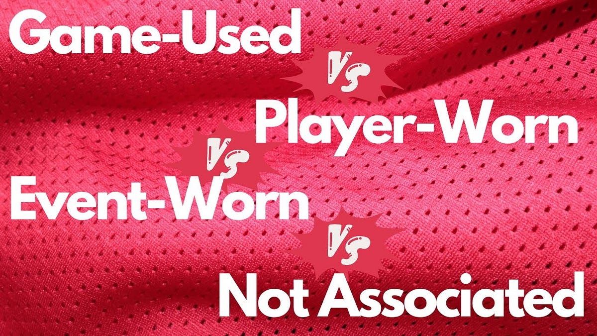 Jersey Relic Patch Sports Cards. The History + GameWorn vs. PlayerWorn… by Javad Sports