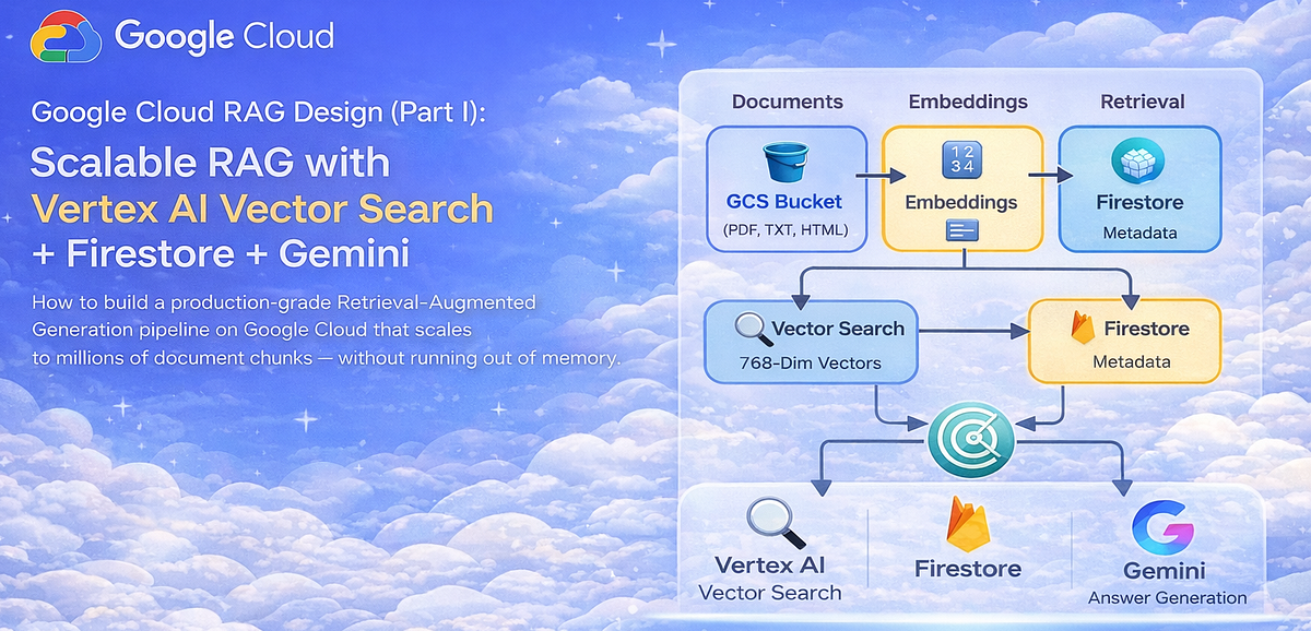 Google Cloud RAG Design (Part I): Scalable RAG with Vertex AI Vector ...