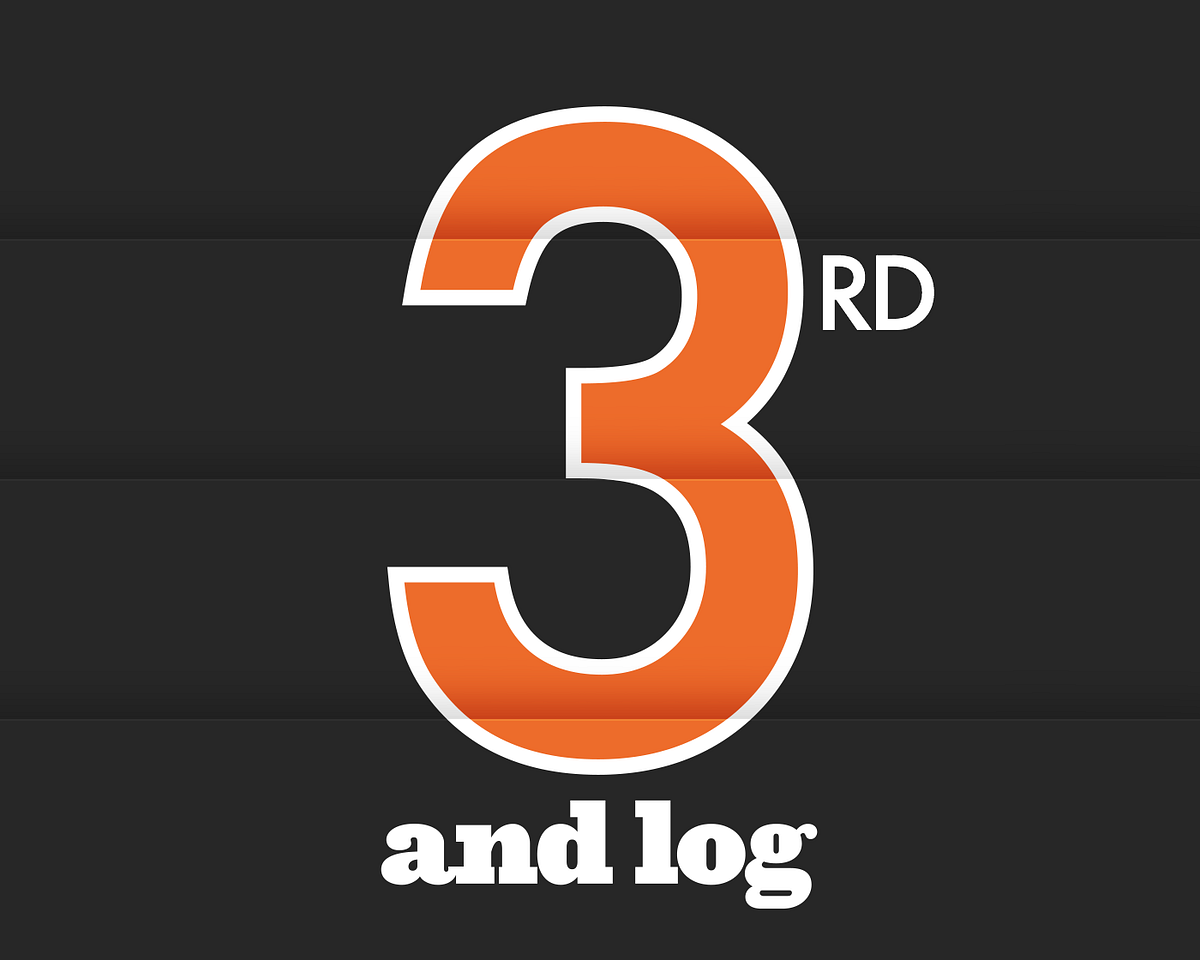 3rd and log. Week 1 | by 3rdandLog | Medium