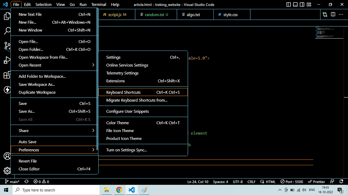 How to make shortcut of (console.log) in VS code by Saurav sharma Medium