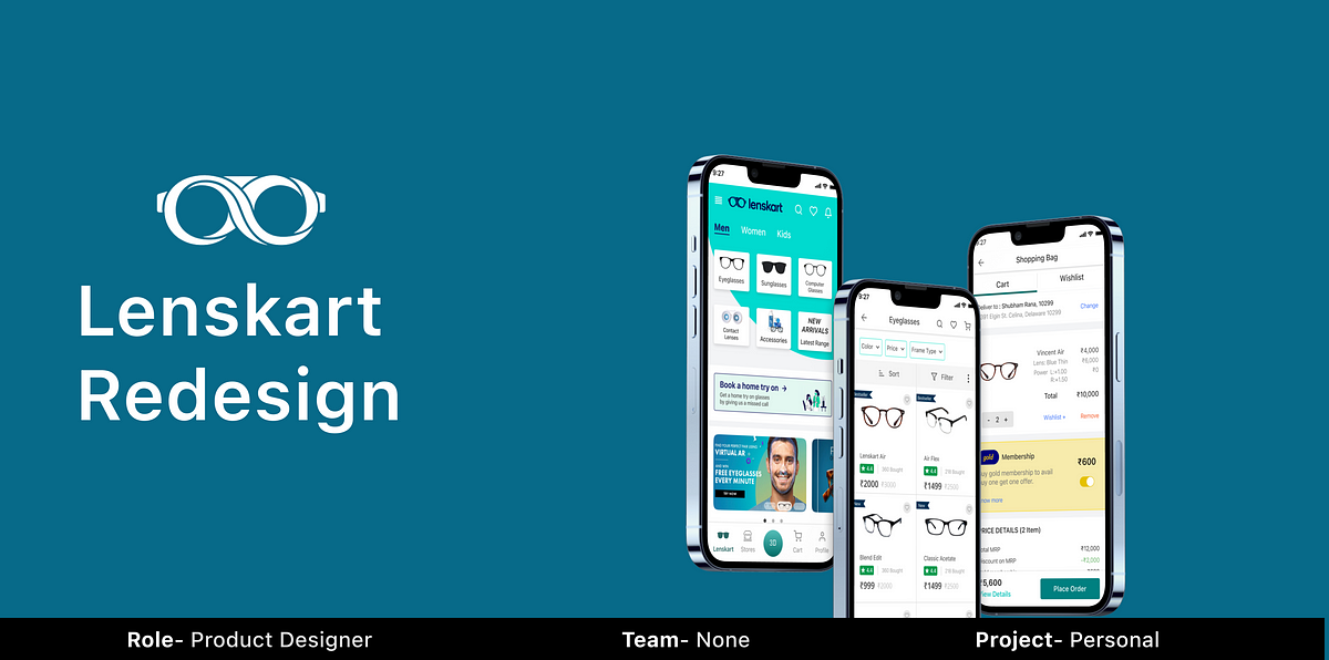 Improving the buying experience of Lenskart — UI/UX Case Study
