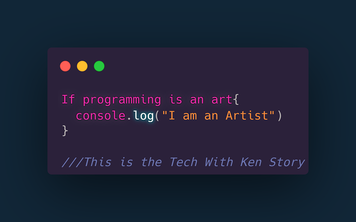 The Zen of Programming. “Everybody should know how to code… by Tech