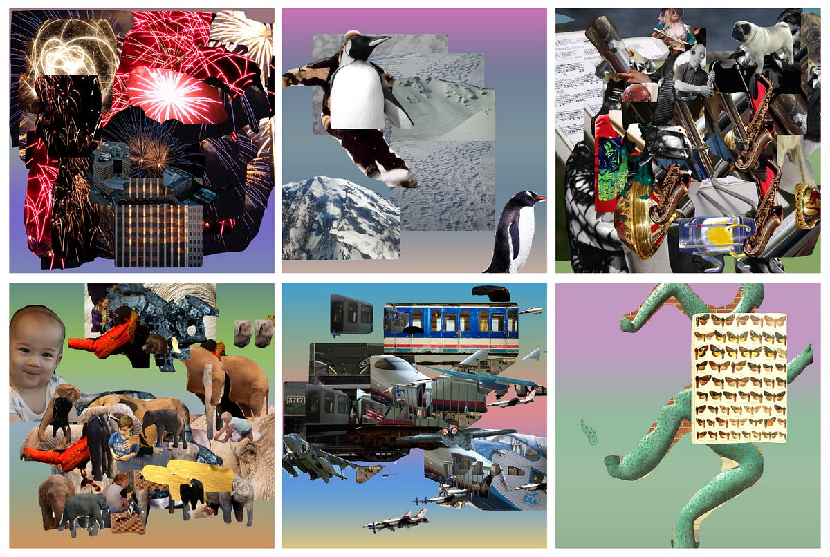 Using AI to Create Collages from Prompts | Towards Data Science