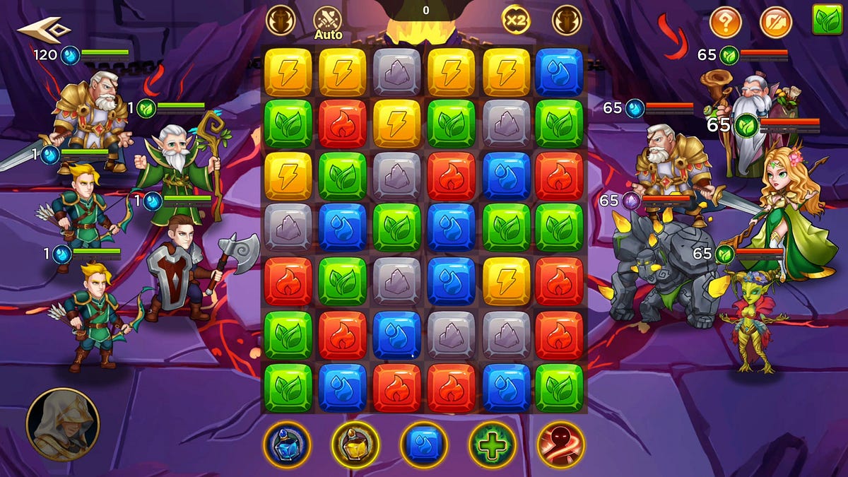 Tower of time 65 Floor (The basics of passing difficult levels in the