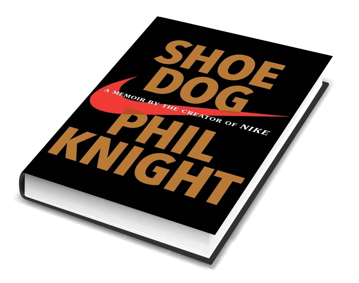 Books Shoe Dog - A Memoir by the Creator of Nike by Phil Knight Multi
