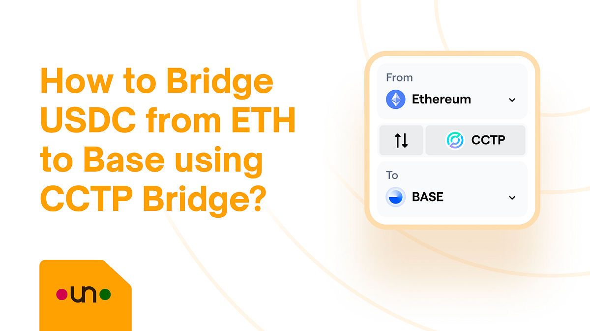 How to Bridge from Ethereum to Base using CCTP Bridge? | by Apurva Mishra |  Bungee Protocol
