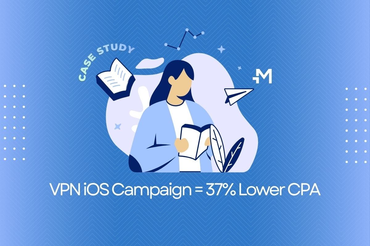 Mondiad VPN Campaign Case Study: 37% Lower CPA on iOS