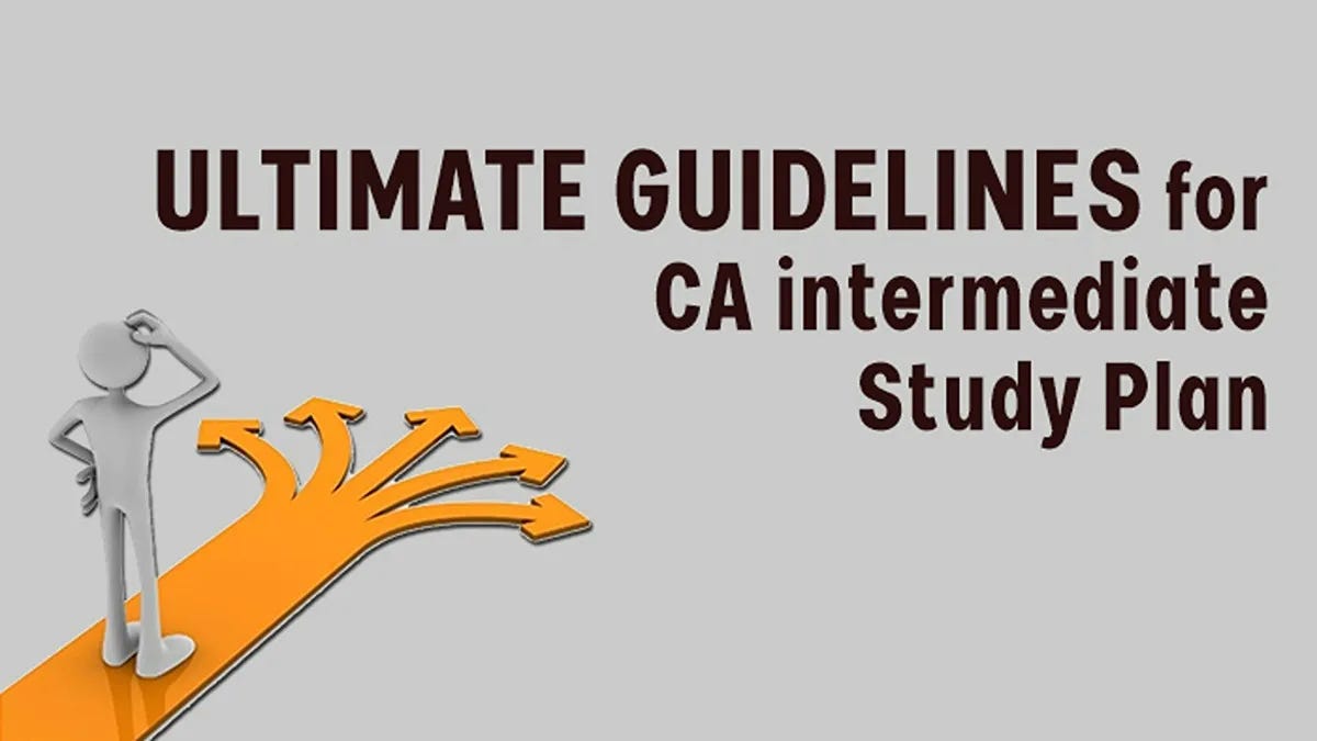 A Guide to Excel in CA Intermediate Studies | by Kuldeep | Medium