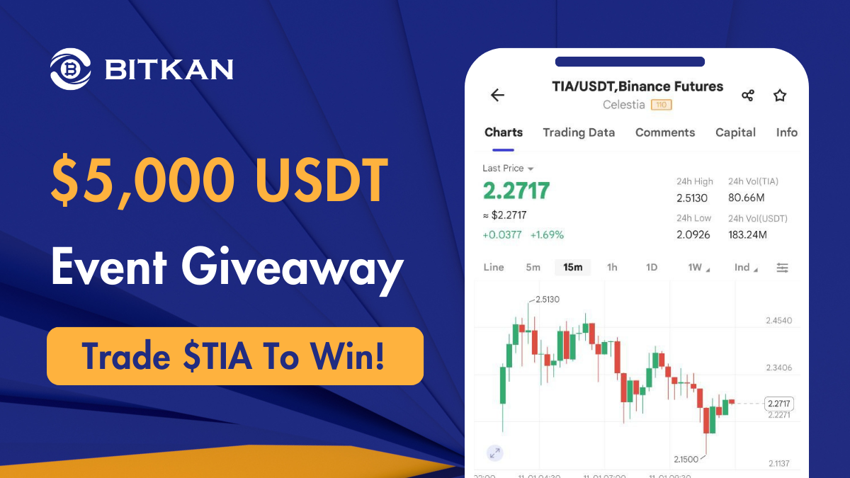 TIA Trading Carnival — Win $5,000 USDT Rewards From BitKan Crypto Exchange  | by BitKan | BitKan Hub | Medium