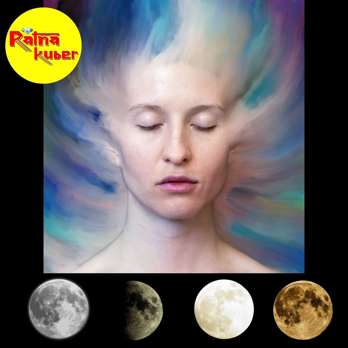 The Moon and Your Emotions: A Deep Dive into Lunar Astrology  by Ratna 