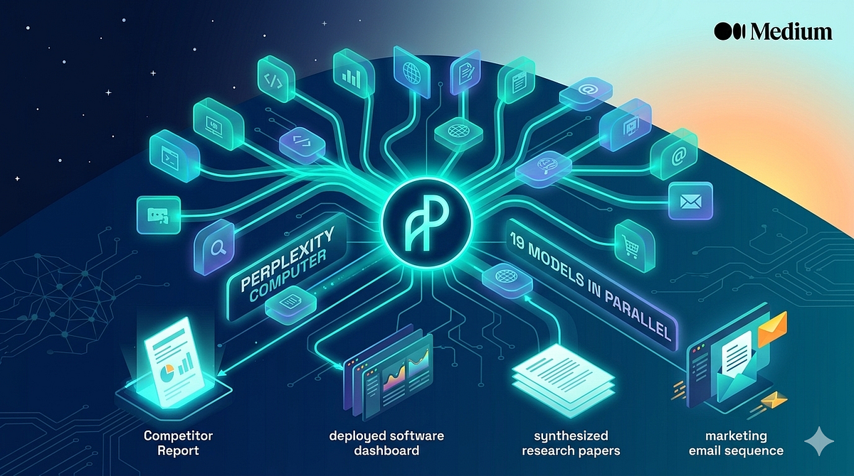 Perplexity Just Launched “Computer” — 19 AI Models Working in Parallel ...