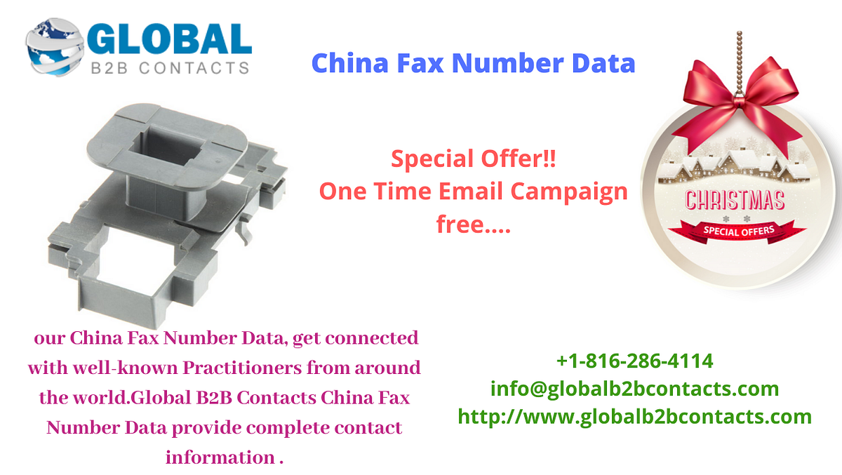 China Fax Number Data by Ashely Tyler Medium