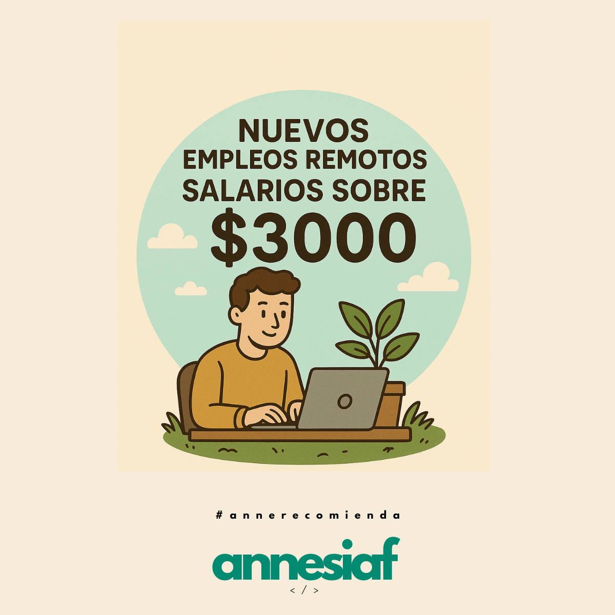 10 empleos en programación, 100% remotos con salarios mínimos de $3k dólares