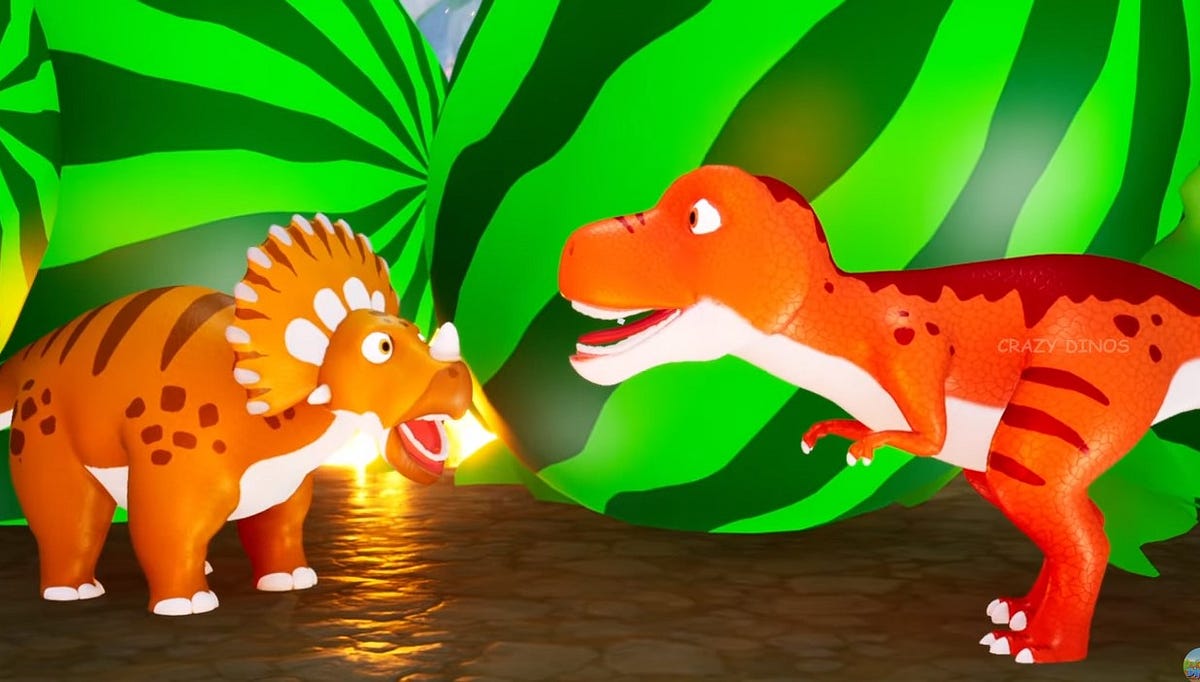 Jurassic Farm Adventures METEROID Attacks on Dinosaur’s Watermelon