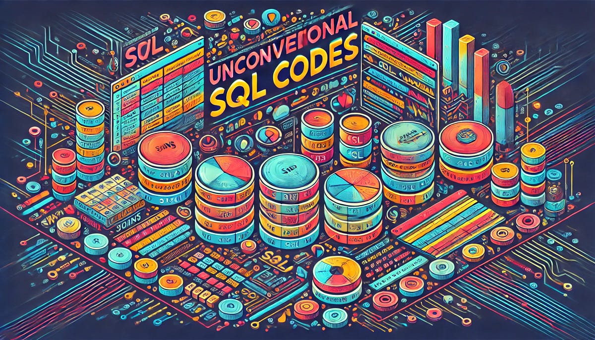 Unconventional SQL Codes. Think outside the box with SQL coding… | by ...