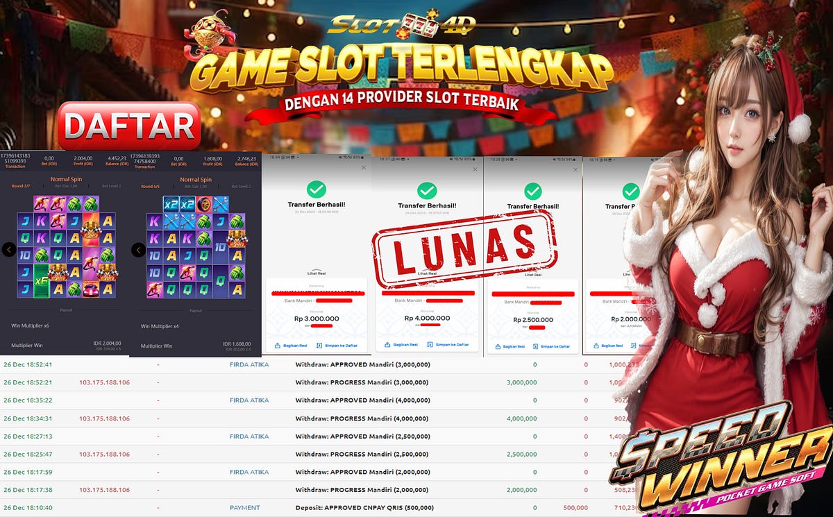 SLOT4D DAFTAR SITUS SLOT 4D PALING GACOR NO.1 di Indonesia by SLOT 4D TERPERCAYA Medium