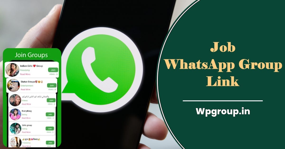 Job WhatsApp Group Link 2024 Latest Update by jackwin Medium