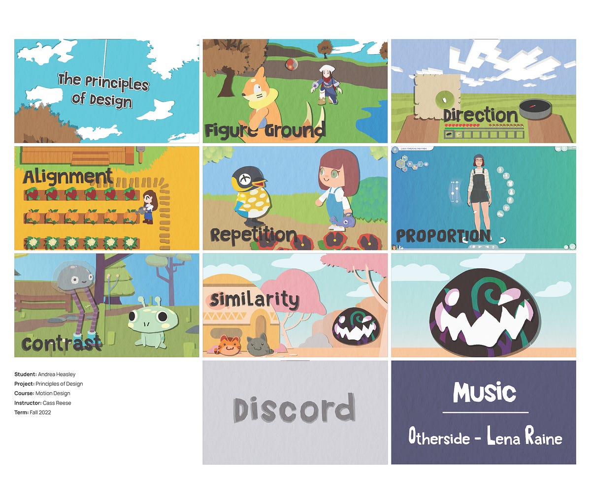 Motion Design — Principles of Design Andrea Heasley Medium