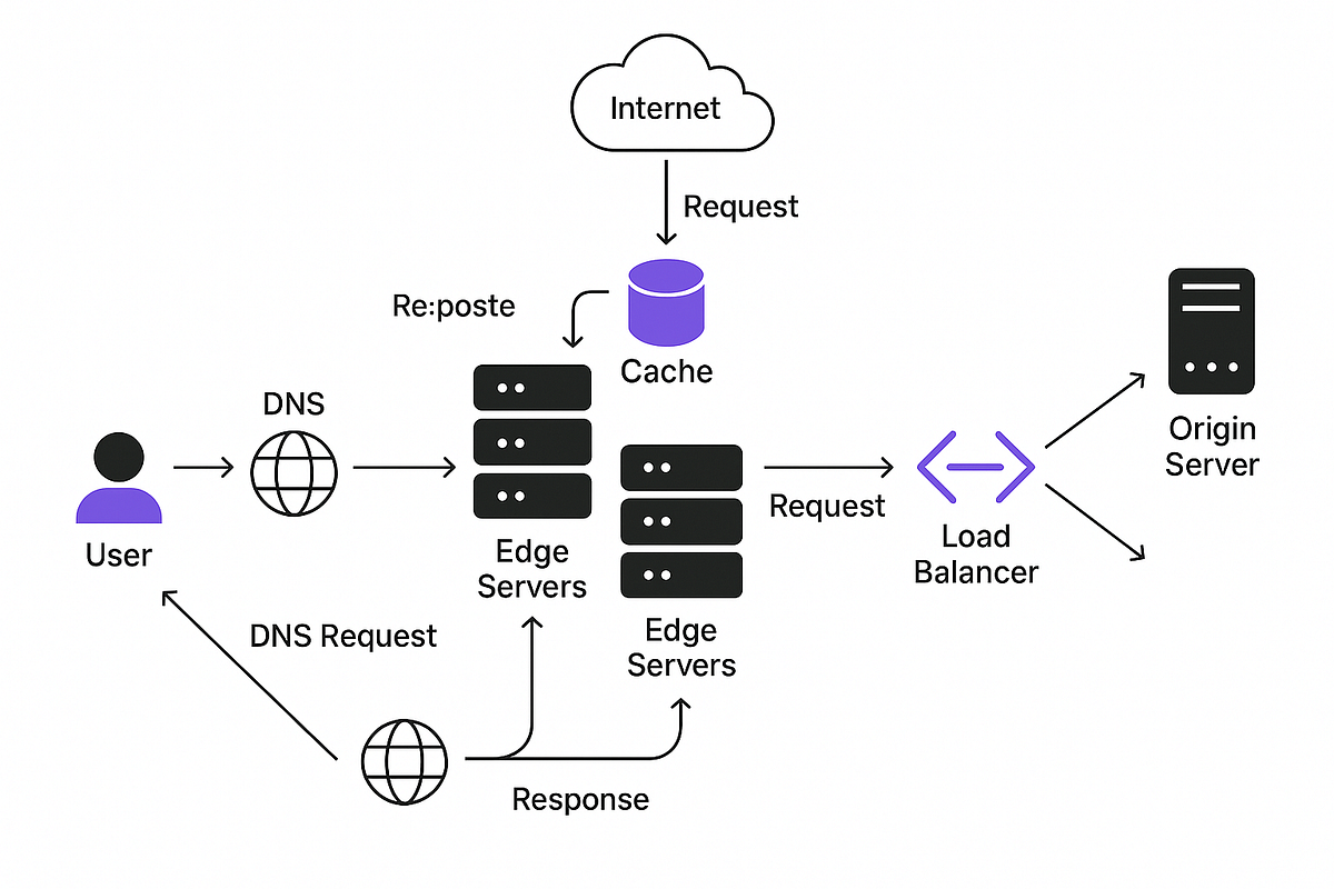 How CDNs Route Users: DNS, Geo Routing, and Anycast | by Jevin Morad ...