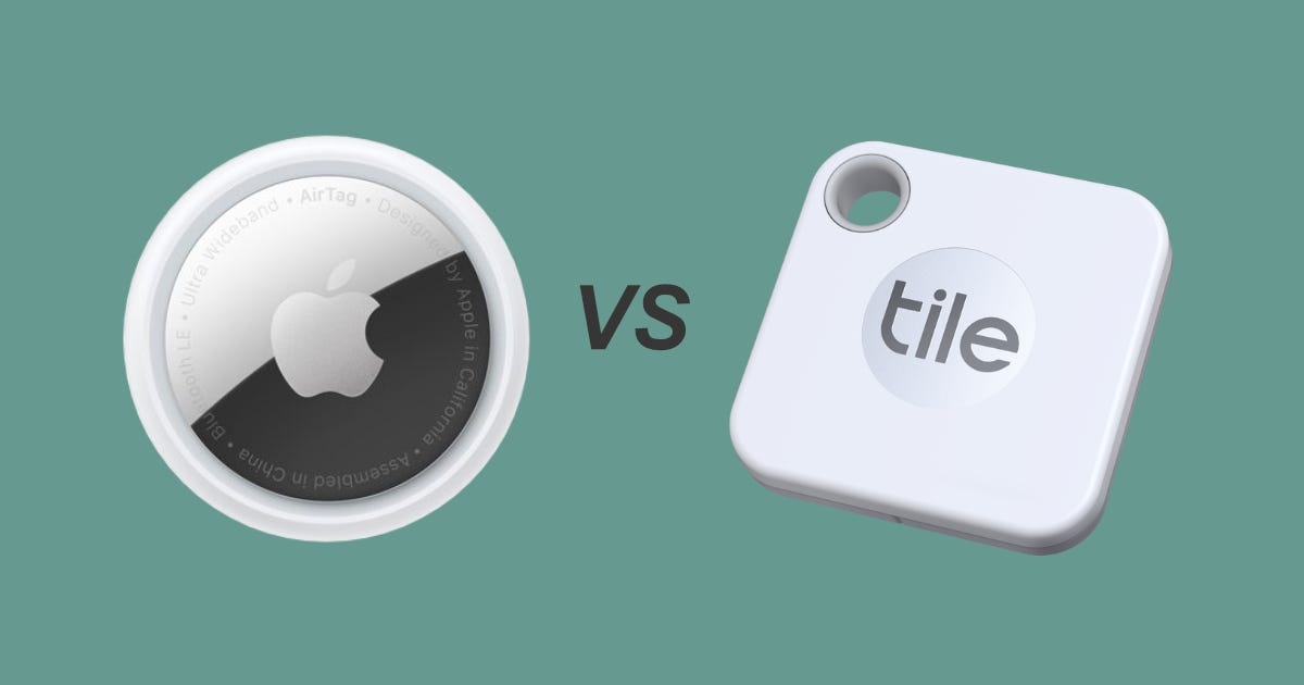 Apple AirTags versus Tile tracker: how they compare