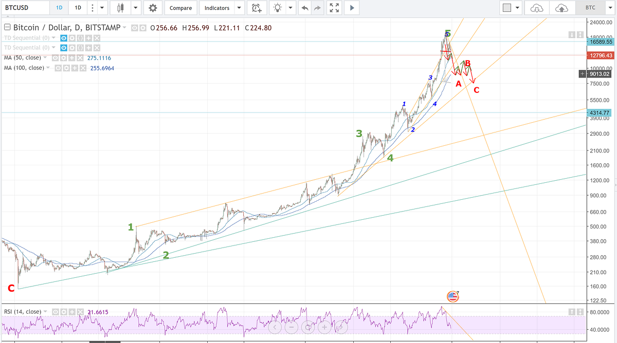 Observations on the Cryptobubble, Ripple and bitcoin price prediction  update | by DKCrypto | Medium