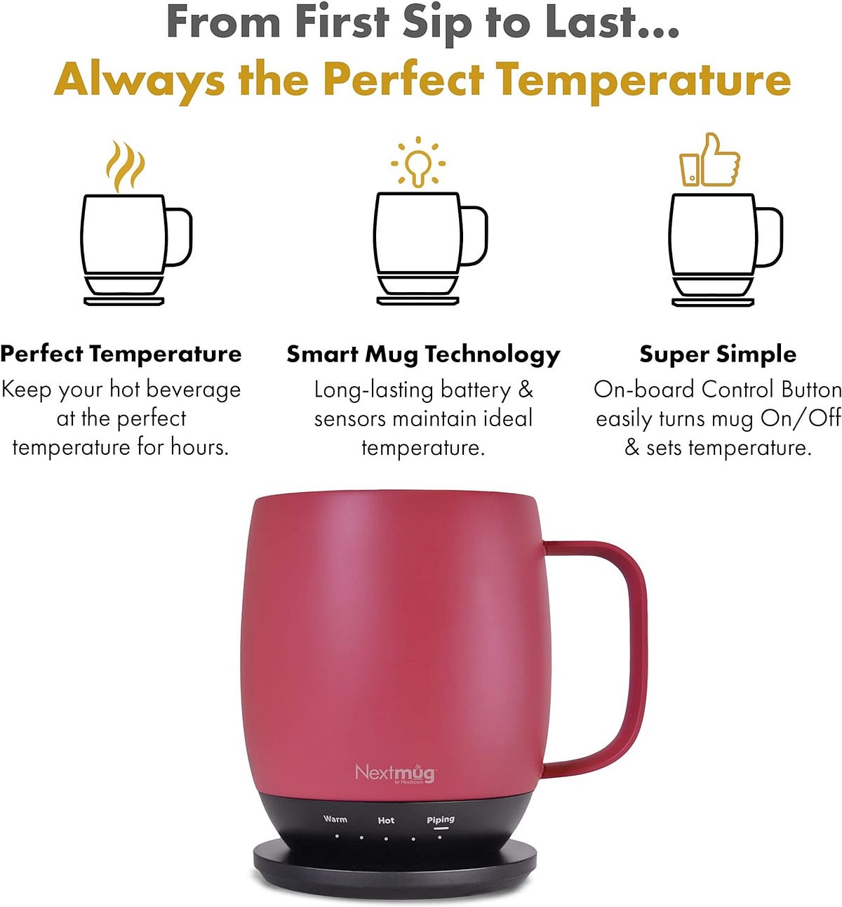 Ember introduces a larger 14oz version of its popular temperature