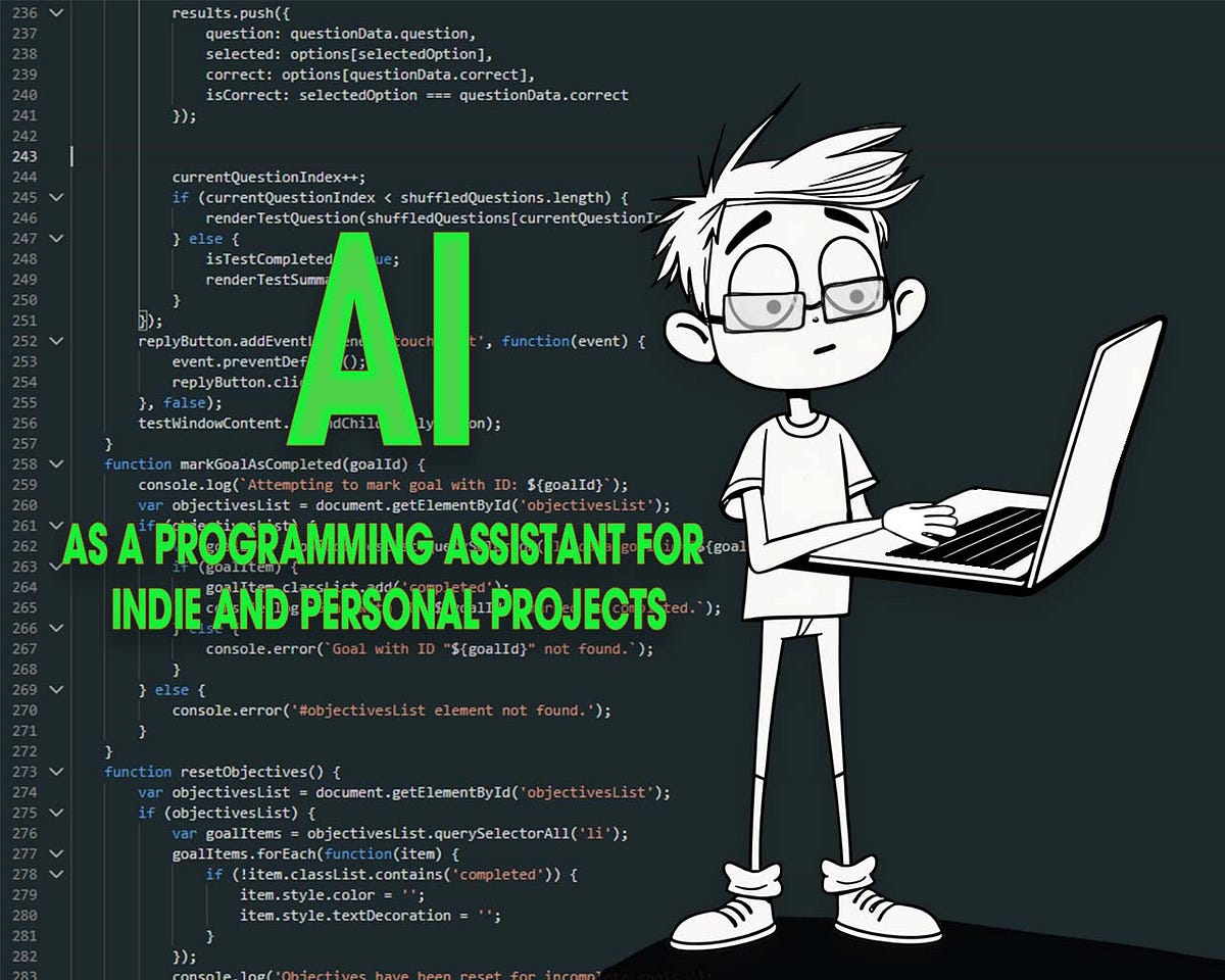 Art of Code: AI as a Programming Assistant for Indie and Personal ...