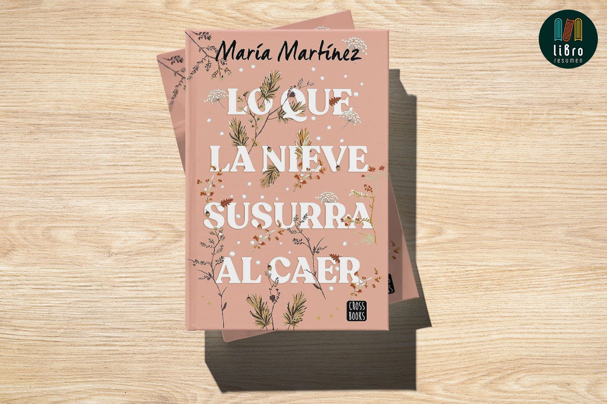 Lo que la nieve susurra al caer de María Martínez, Libro Resumen, by  Libroresumen