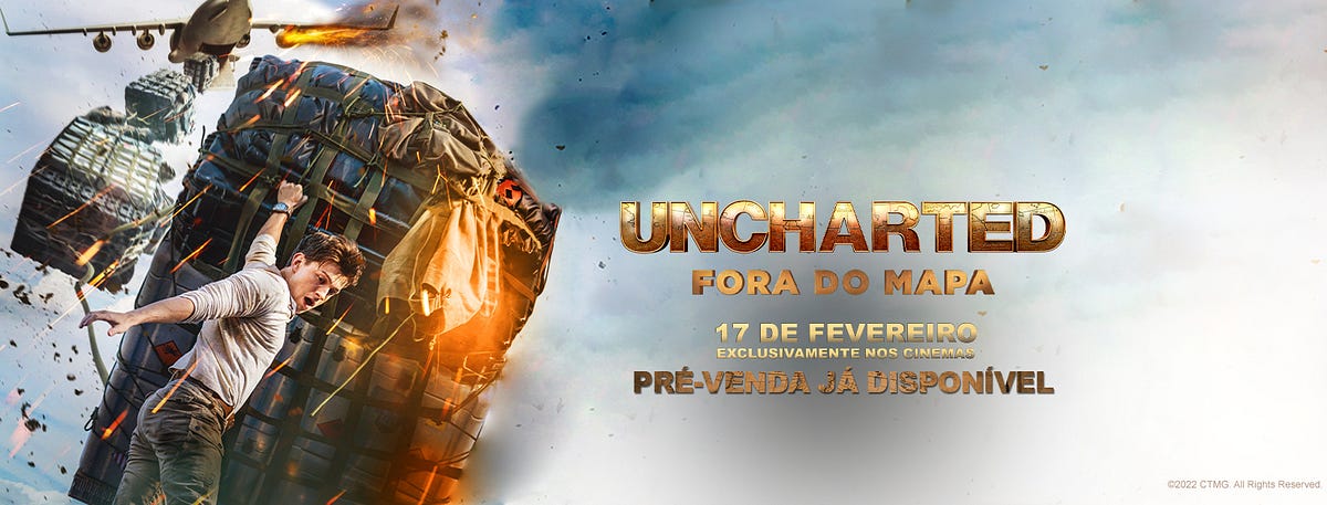 Uncharted — Fora do Mapa. O live-action de Uncharted, da franquia