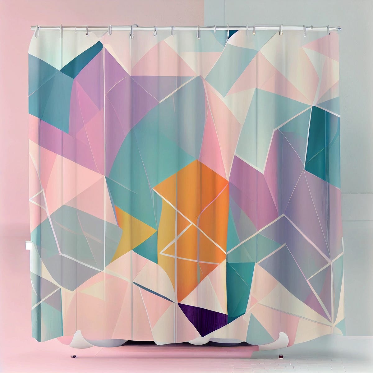From Ordinary to Extraordinary How to Use a Shower Curtain to Elevate