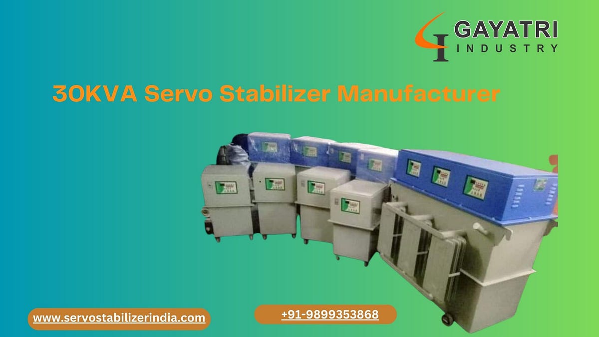 The 30 Kva Servo Voltage Stabilizer Price ? by Servo Stabilizer by