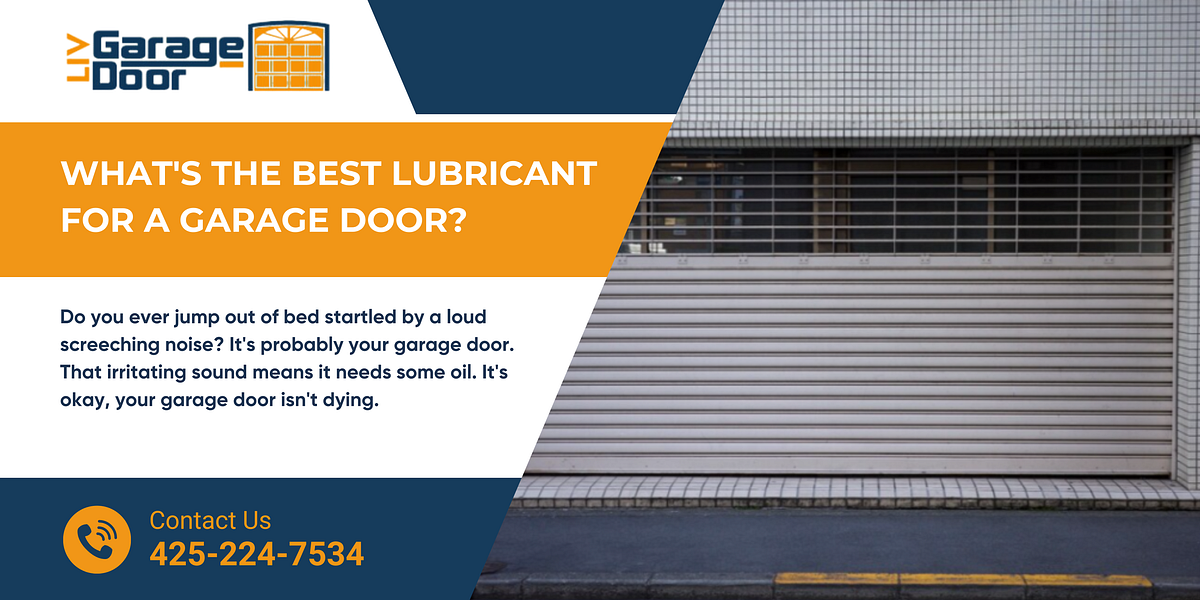 What’s the Best Lubricant for a Garage Door? by Liv garage door Jul, 2024 Medium