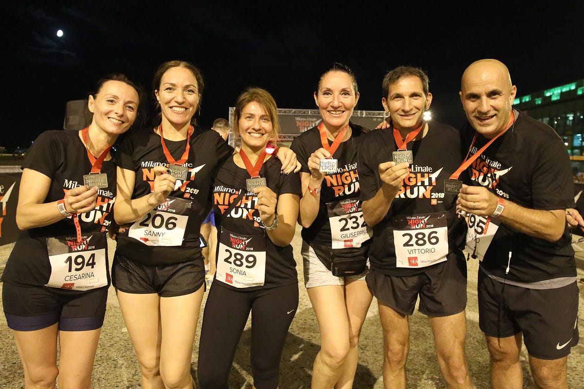 Milano Linate Night Run: here we go! | by SEA Milan Airports | SEA — Where  Travel Begins | Medium