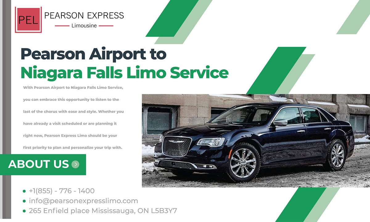 How to Book a Ride from Pearson Airport to Niagara Falls Limo Service ...