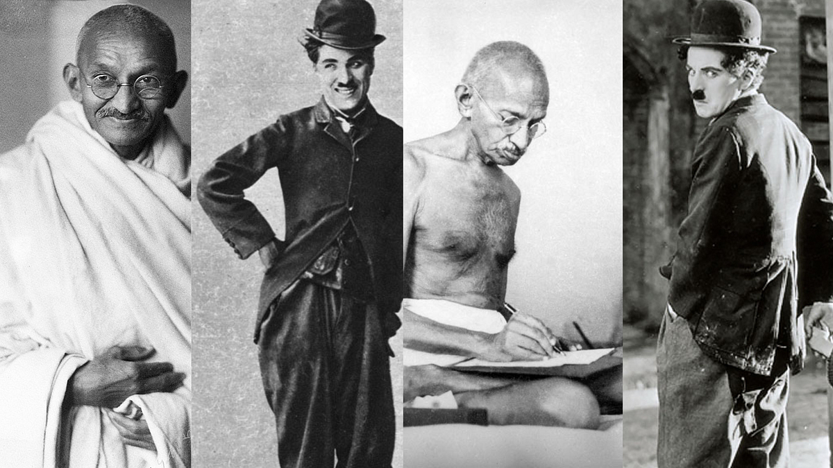 Gandhi Was the Reason Why Charlie Chaplin Advanced His Movie Career