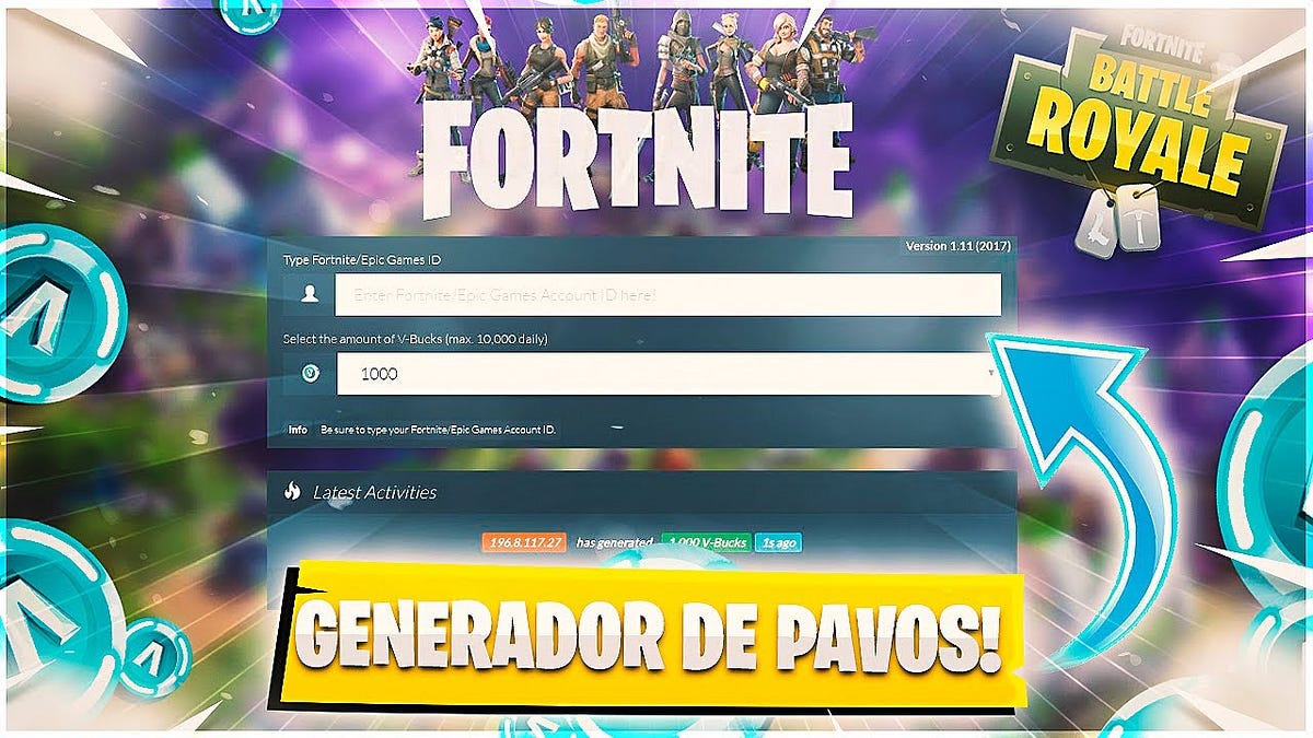 (2020) Hack y Trucos — Generador de pavos en fortnite Gratis Para PS4