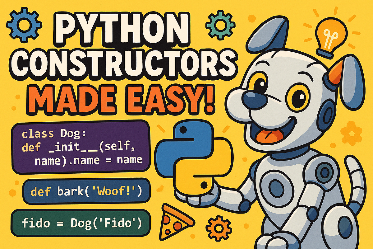 The Magical World of Constructors in Python: Explained with a Smile 😄 ...
