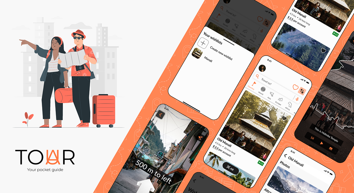 Making an app for travelers to experience guided tours at their own