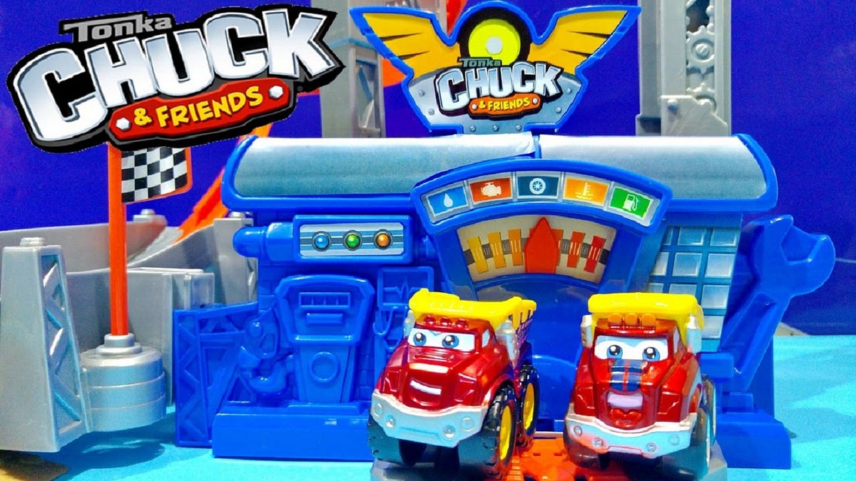 Tonka Chuck & Friends. This Chuck and Friends car racing game… by