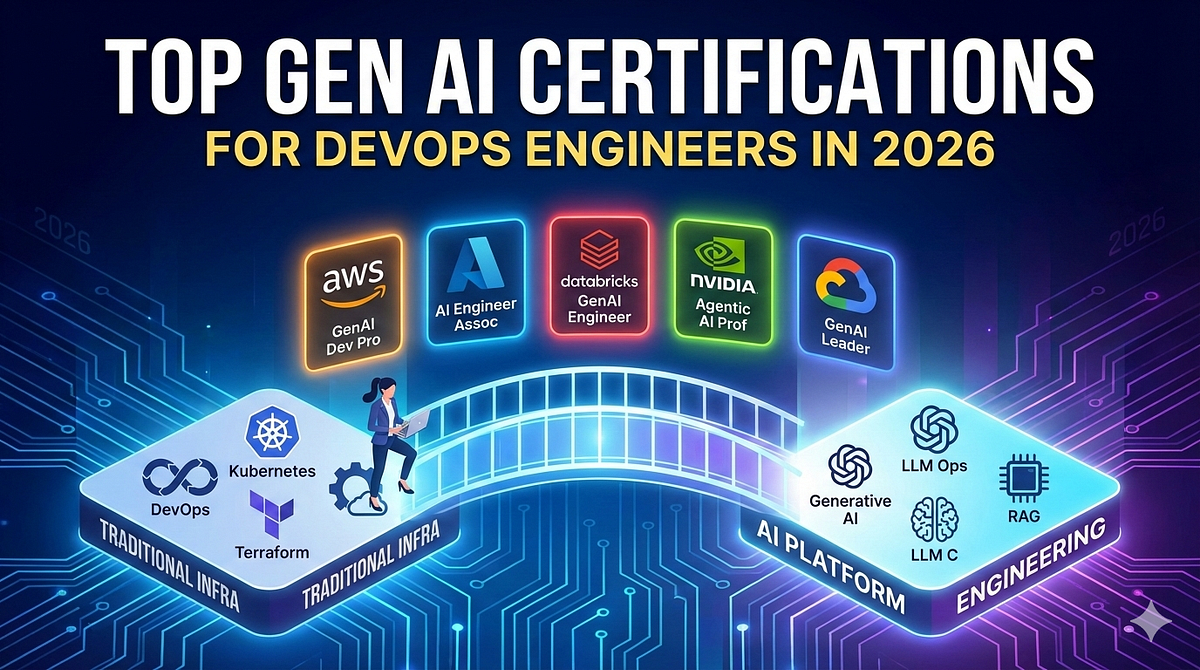 Top Generative AI Certifications for DevOps Engineers in 2026 | by ...