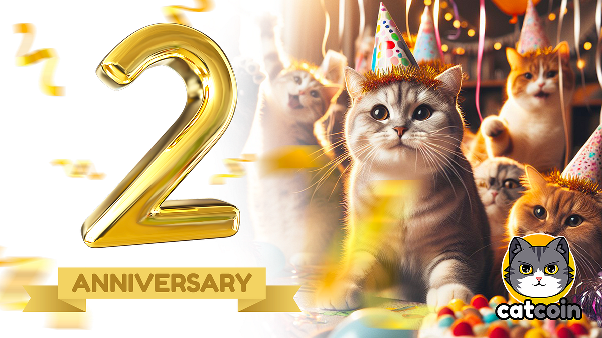 Catcoin Celebrates 2 Years of Meows | by Official Catcoin | Medium