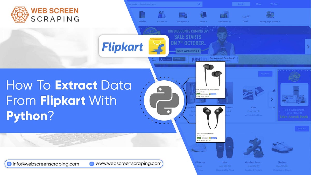How to Extract Data from Flipkart with Python? | by Sabine Ryhner ...