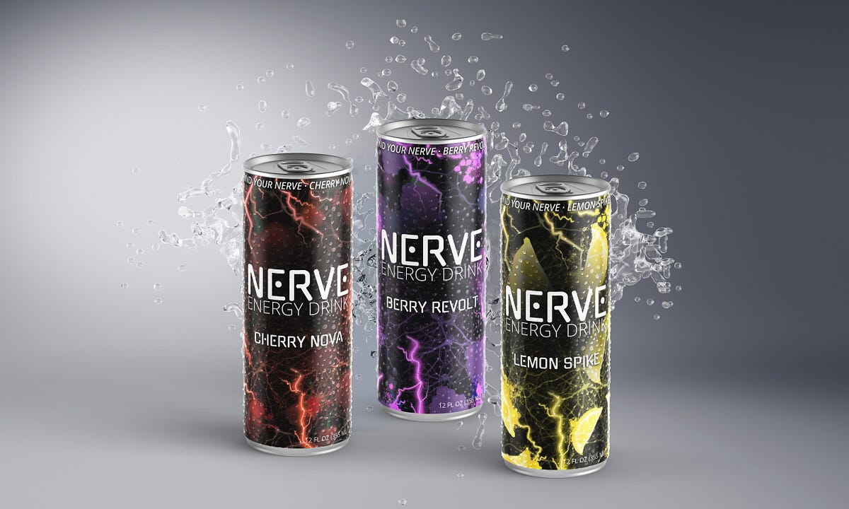 Nerve — Energy Drink Brand. Nerve Energy was an energy drink… by