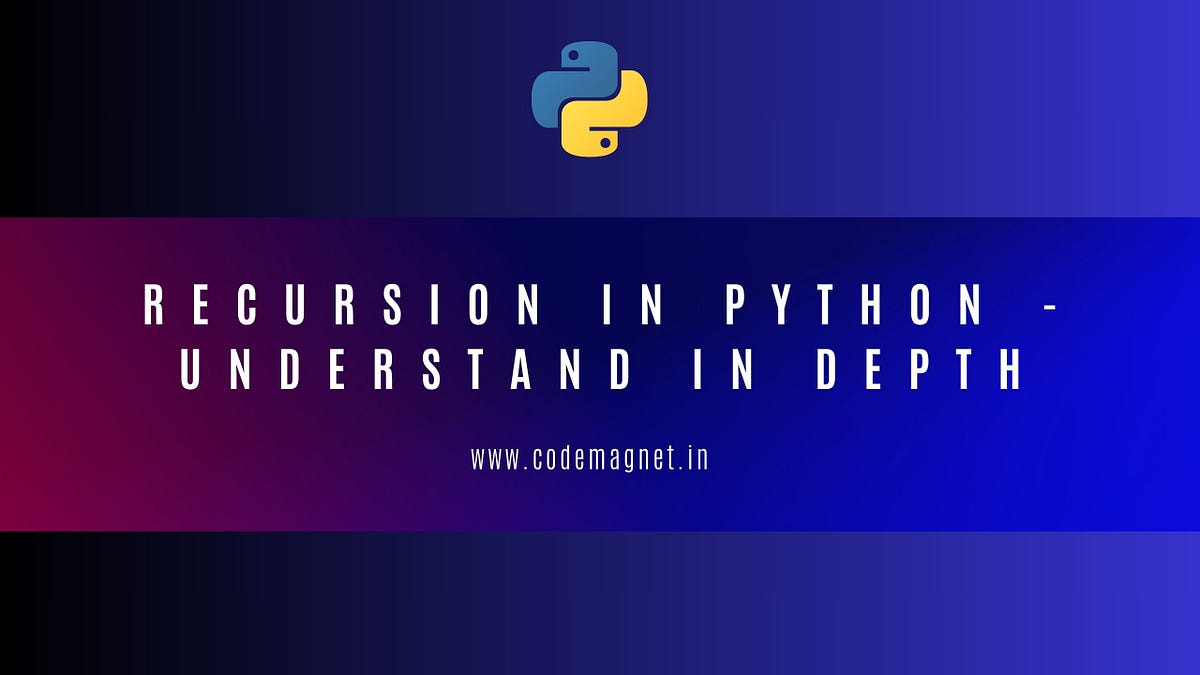 Dive deep into the magic of recursion in Python! 🌟🌀 Unlock the secrets ...