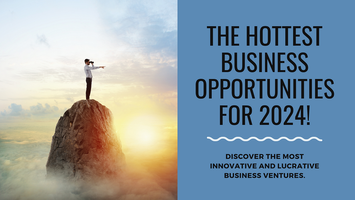 The Hottest Business Opportunities for 2024 by Moatazsamy Medium