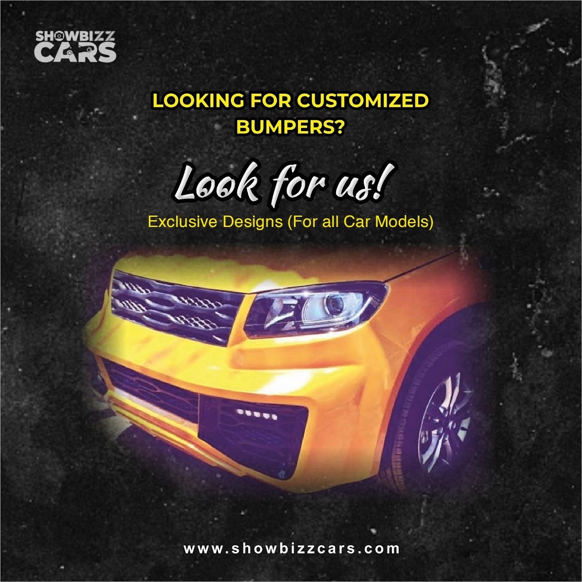 Looking For Customized Bumpers ? - Showbizz cars - Medium